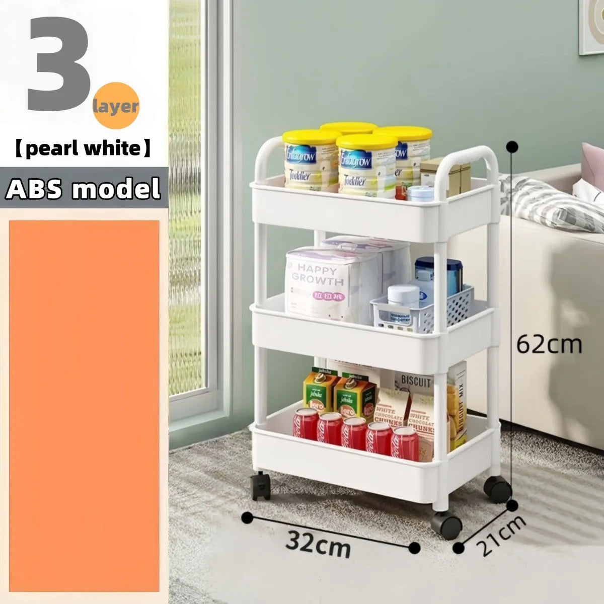 Heavy Duty Rolling Storage Cart