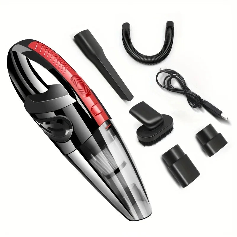Portable wireless vacuum cleaner