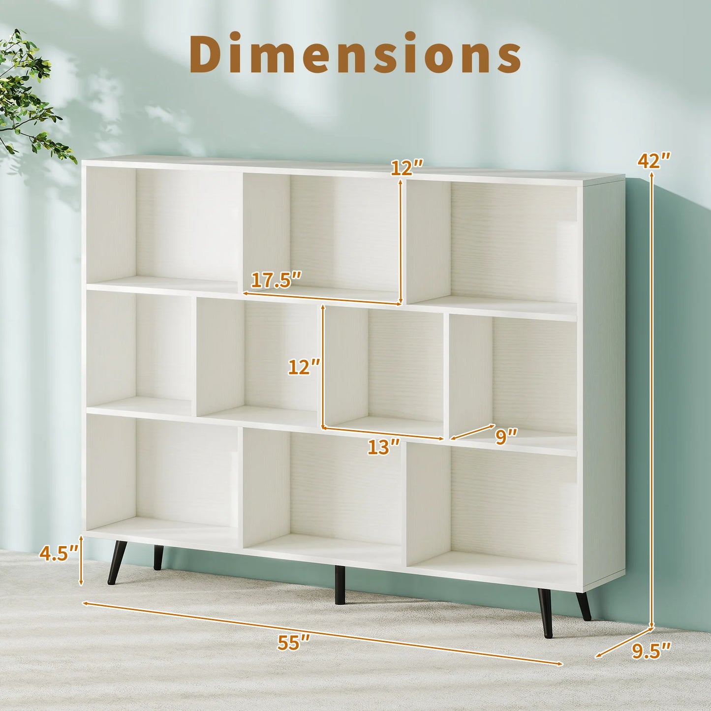 10 Cube Bookcase