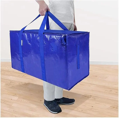 6 Pack Moving Bags Heavy Duty with Zippers & Carrying Handles