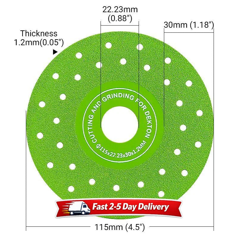 3PCS 115mm Diamond Saw Blades