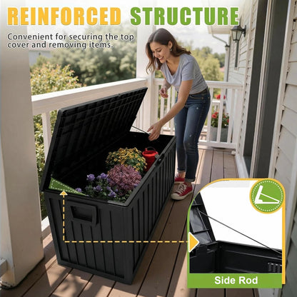 Outdoor Storage and Waterproof Deck Box