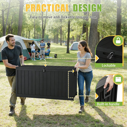 Outdoor Storage and Waterproof Deck Box