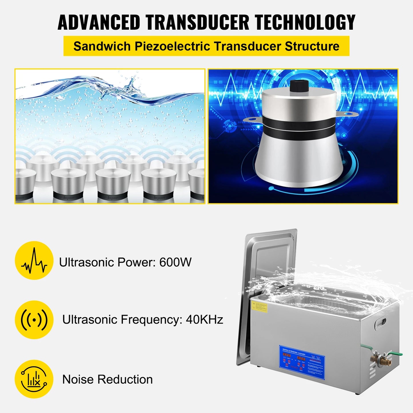 Ultrasonic Cleaner  Portable Washing Machine