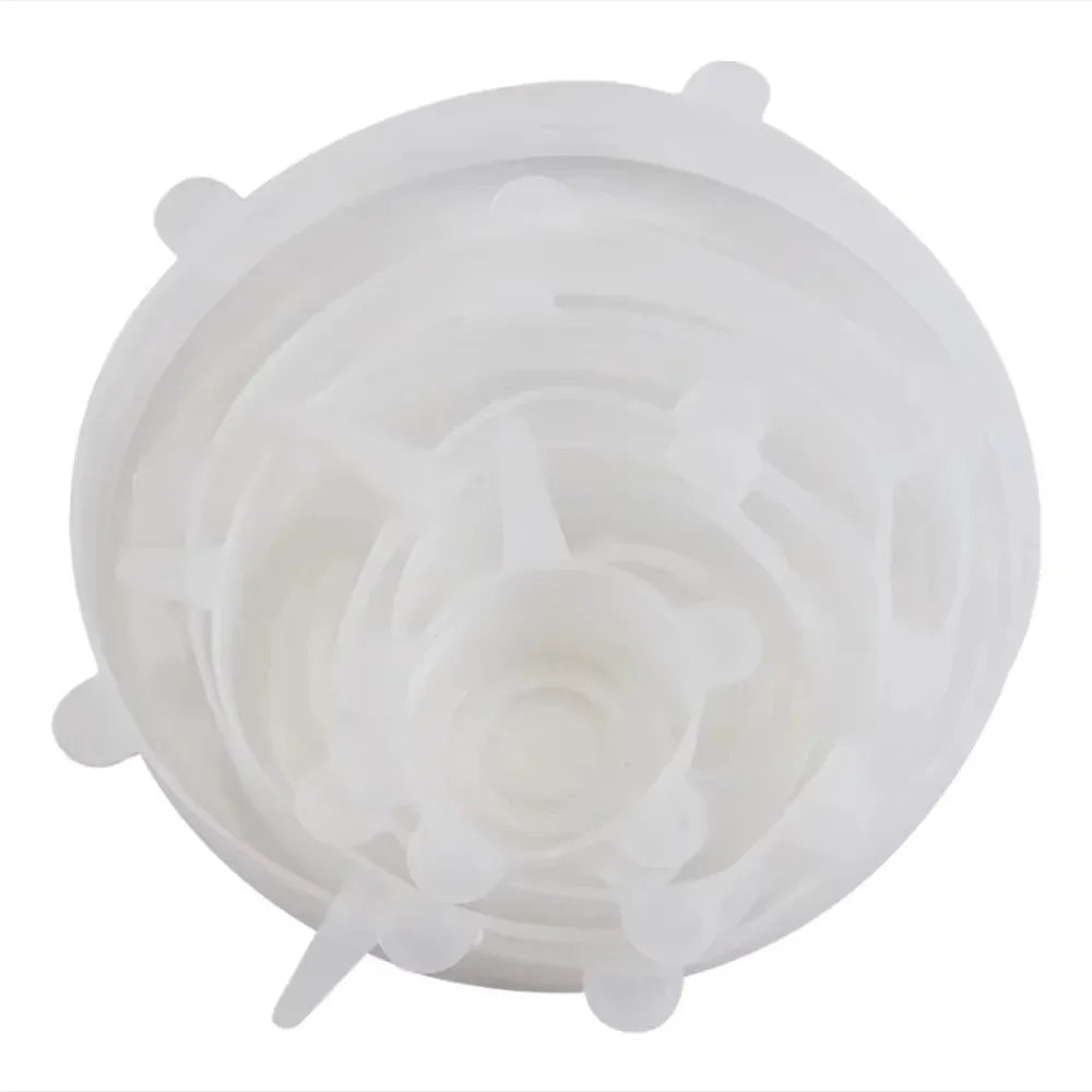 Elastic Silicone Covers for Food Storage