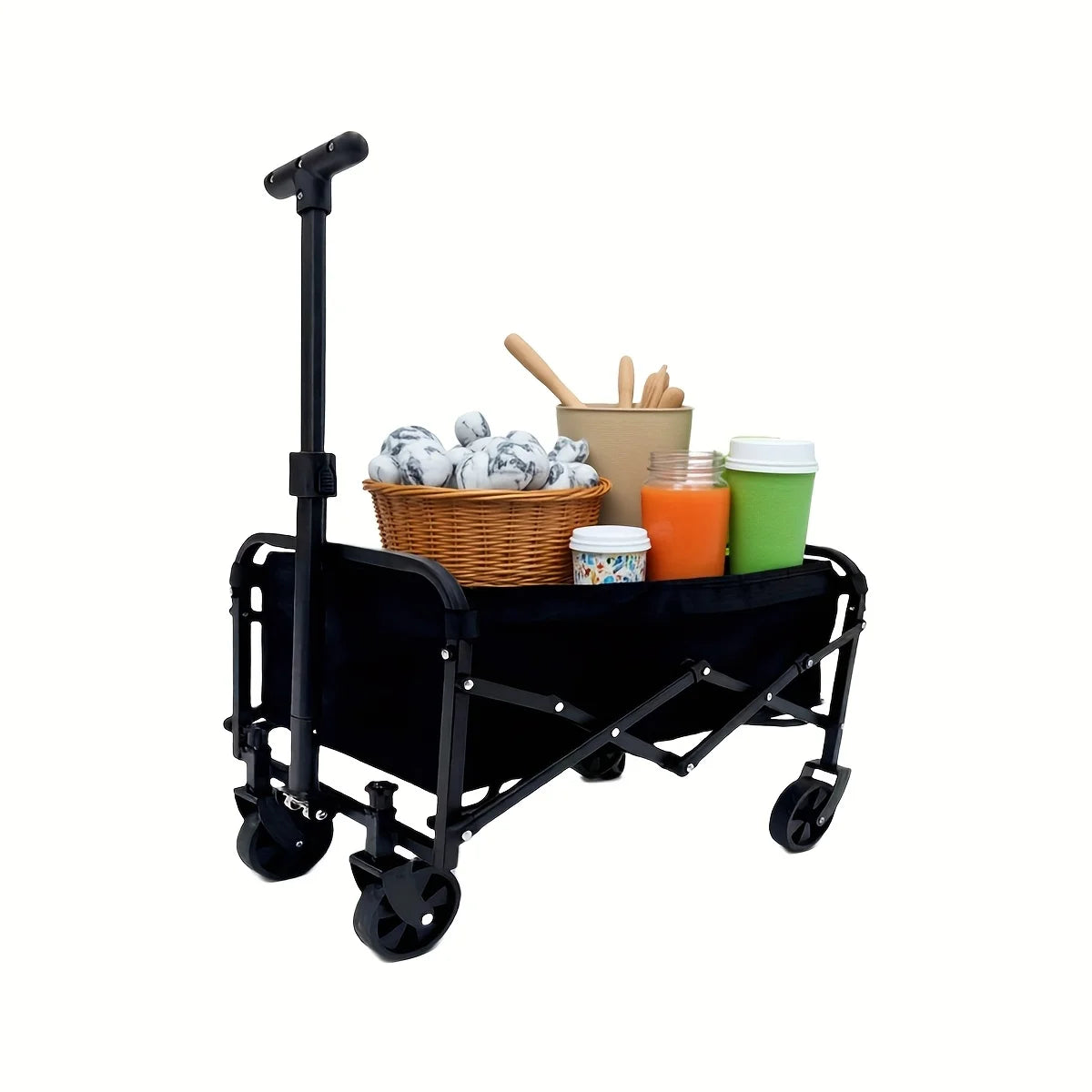 Foldable Trolley All Terrain Pet Cart