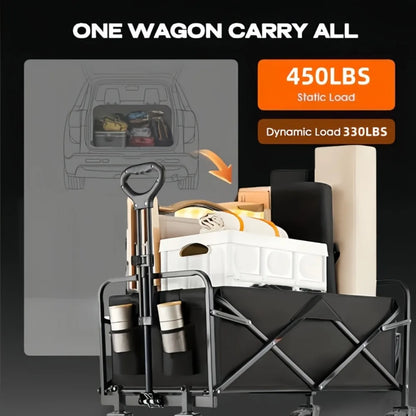 Heavy Duty Foldable Garden Wagon