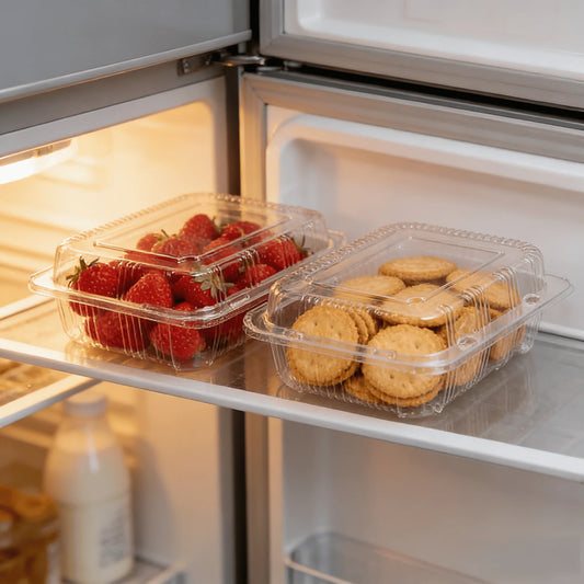 Food Grade Clear Disposable Boxes 50