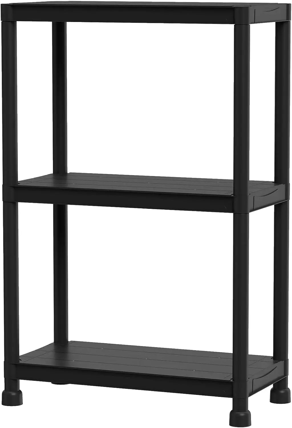 3/4/5-Tier Heavy-Duty Plastic Storage Shelves