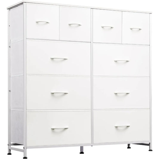 10-Drawer Fabric Dresser
