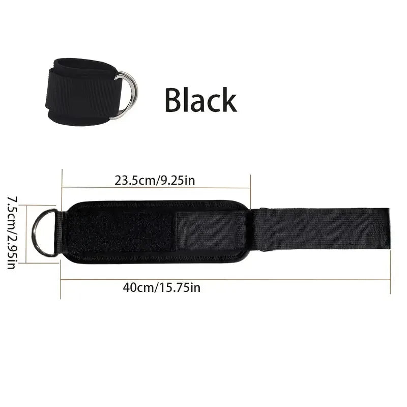 Ankle Cuffs - Leg Workout Straps for Glute & Thigh Training