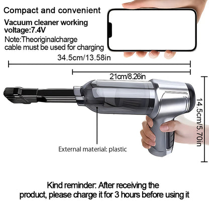Car wireless vacuum cleaner