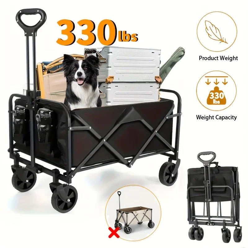 Heavy Duty Foldable Garden Wagon