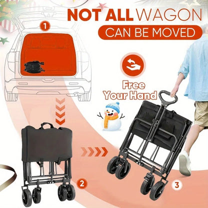 [Heavy Duty] Folding Wagon Cart |