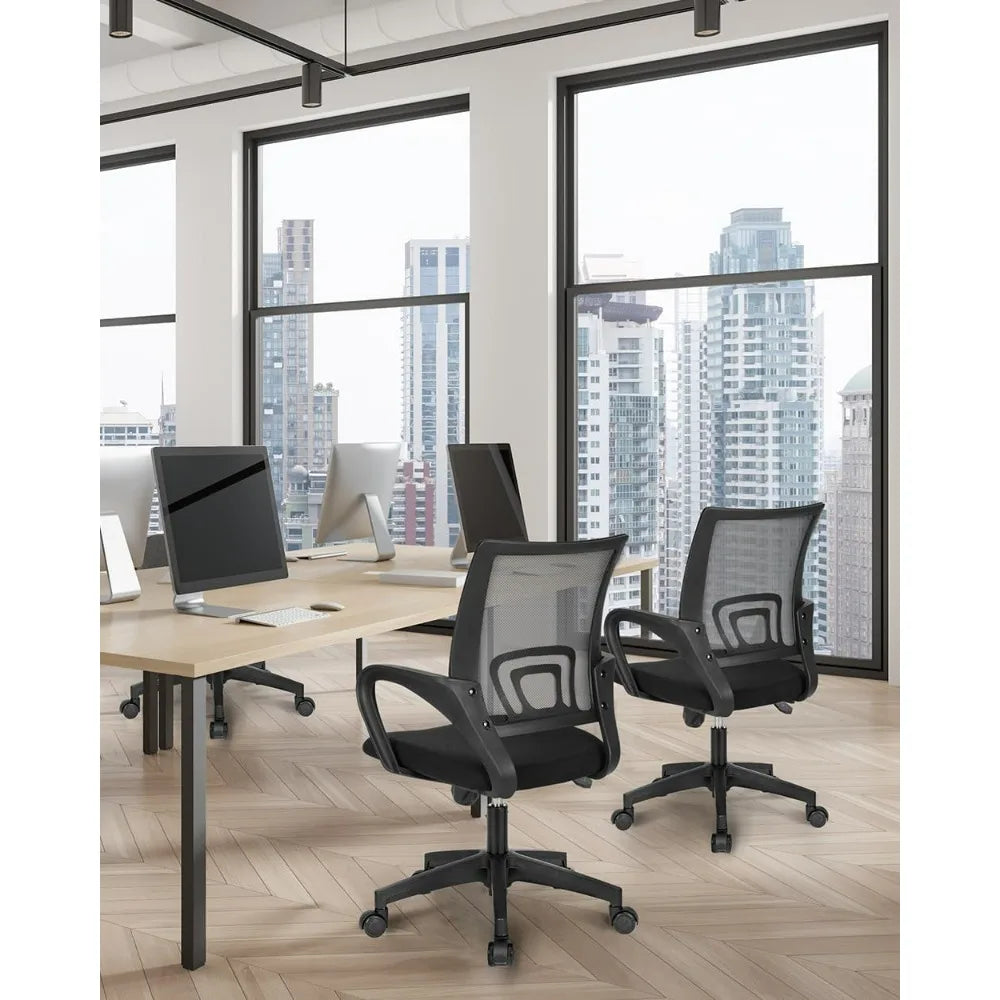 Black Mesh Gaming Office Chair