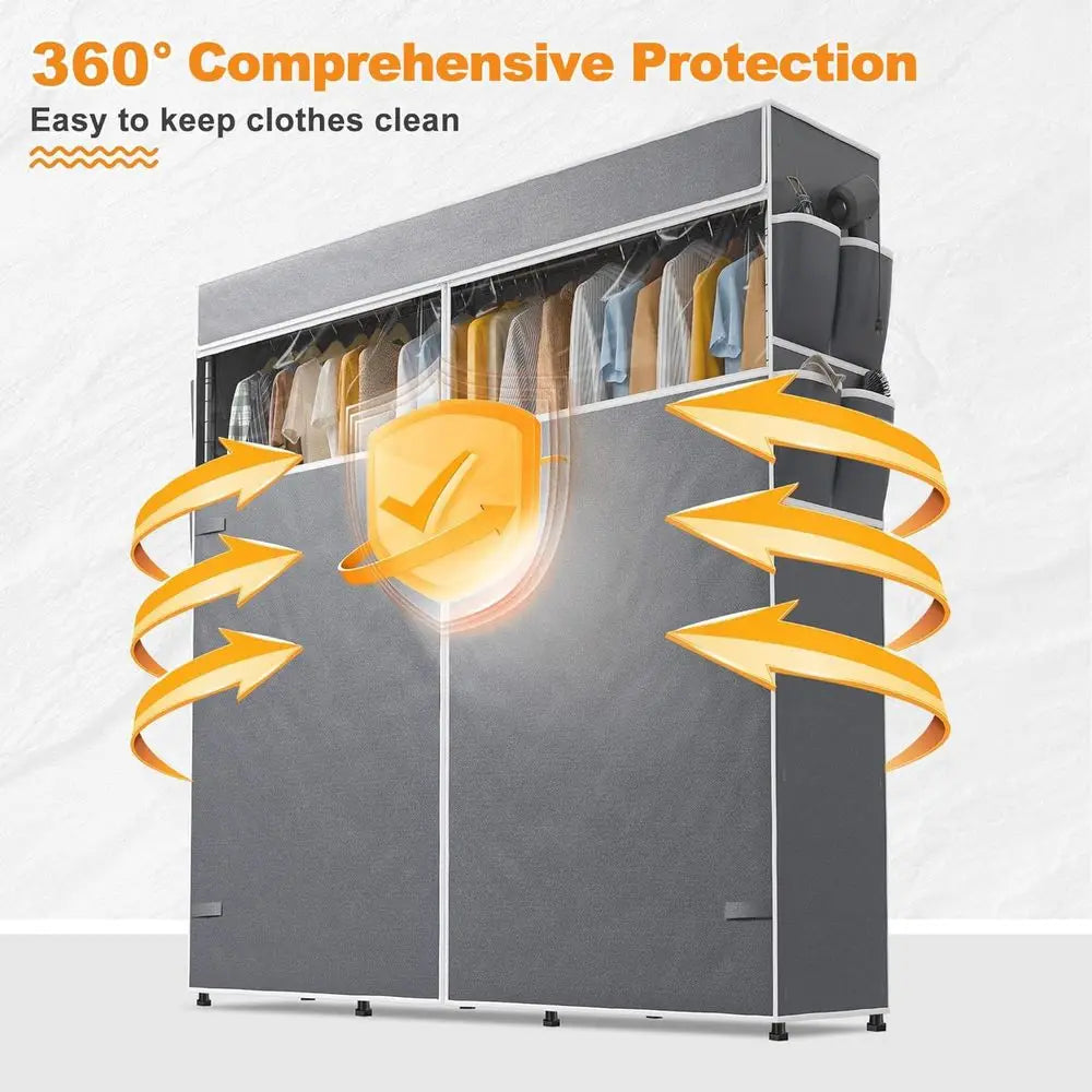 Clothes Rack with Cover