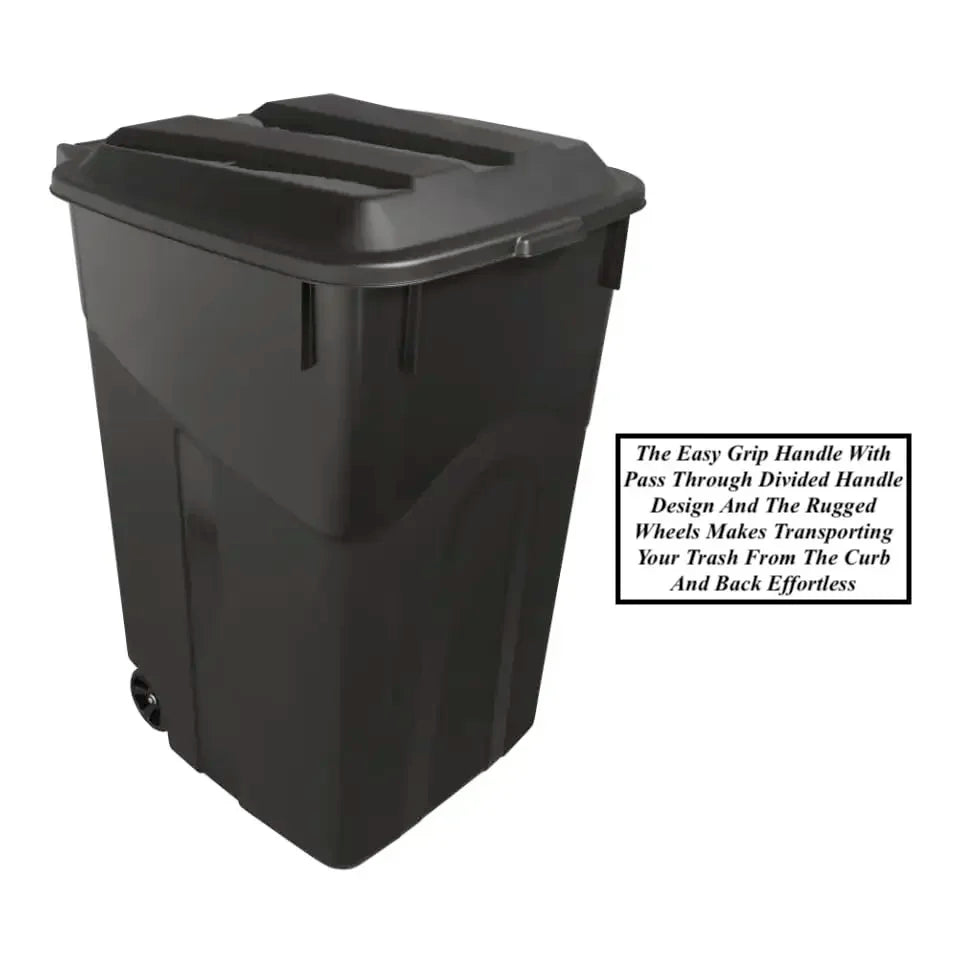 45 Gallon Heavy Duty Plastic Garbage Can