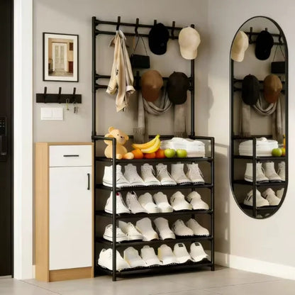 Multifunctional Storage Rack 5-Tier Freestanding