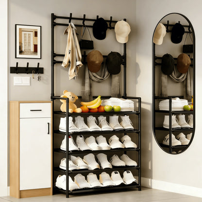 Multifunctional Storage Rack 5-Tier Freestanding