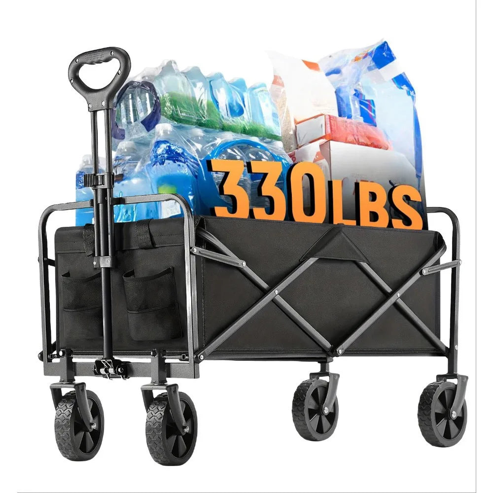 [Heavy Duty] Folding Wagon Cart |