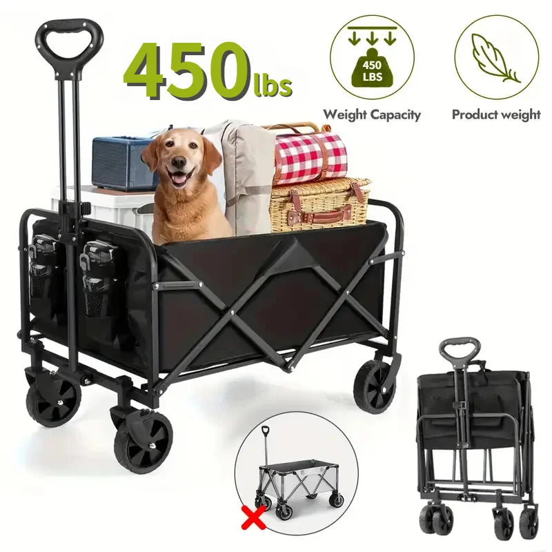 Heavy Duty Foldable Garden Wagon