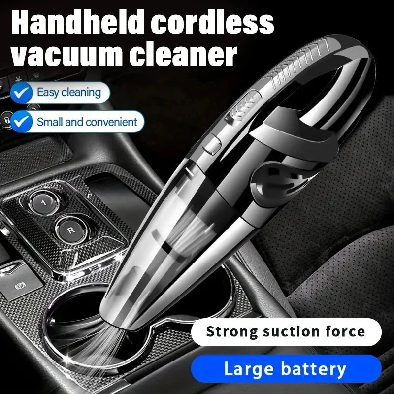 Portable wireless vacuum cleaner