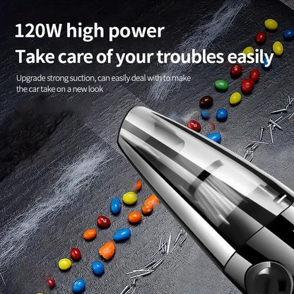 Portable wireless vacuum cleaner