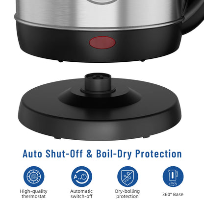 1.8L Stainless Steel Electric Kettle