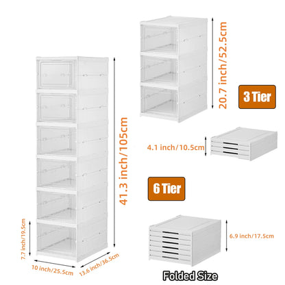 Foldable  Shoe Storage Organizer