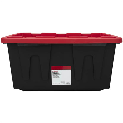 (Pack of 4) 27 Gallon Large Storage Bin with Lid