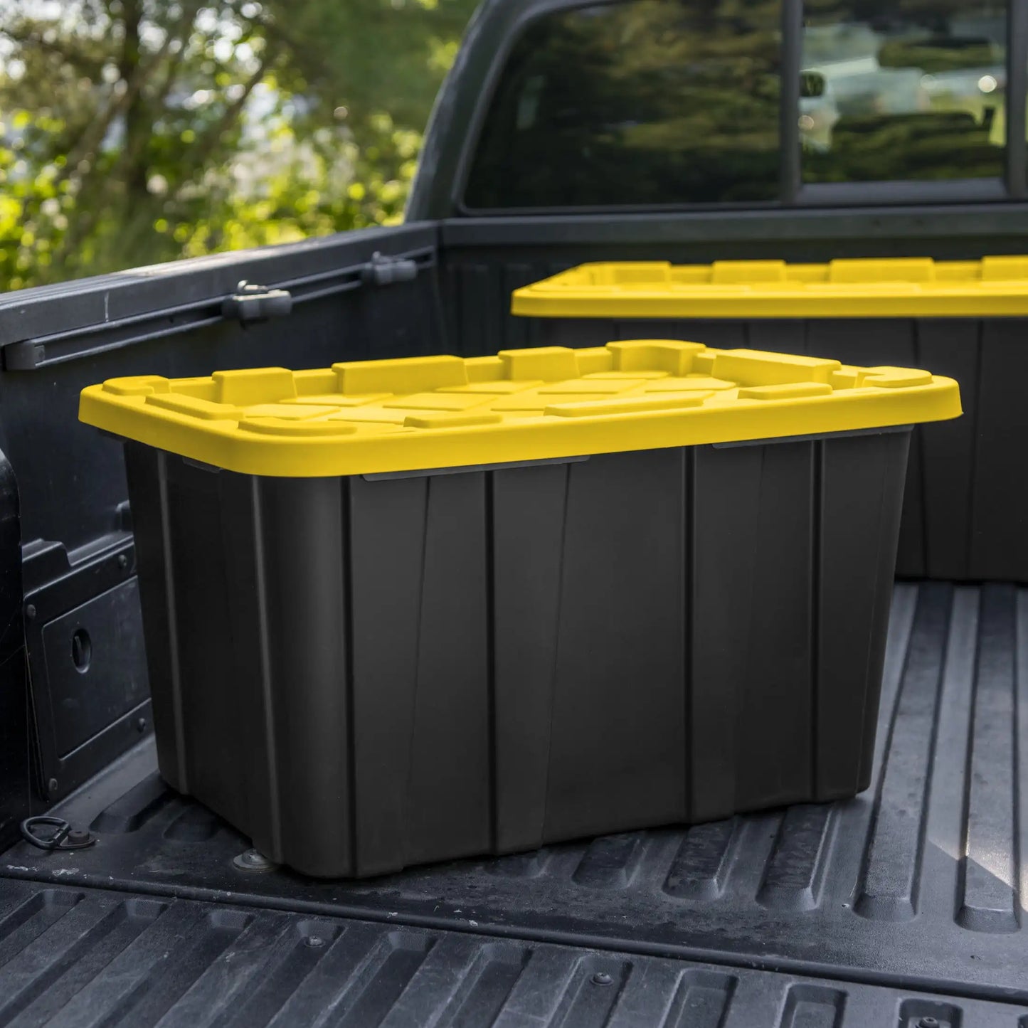 27 Gallon  Plastic Storage Tot 6 Pack