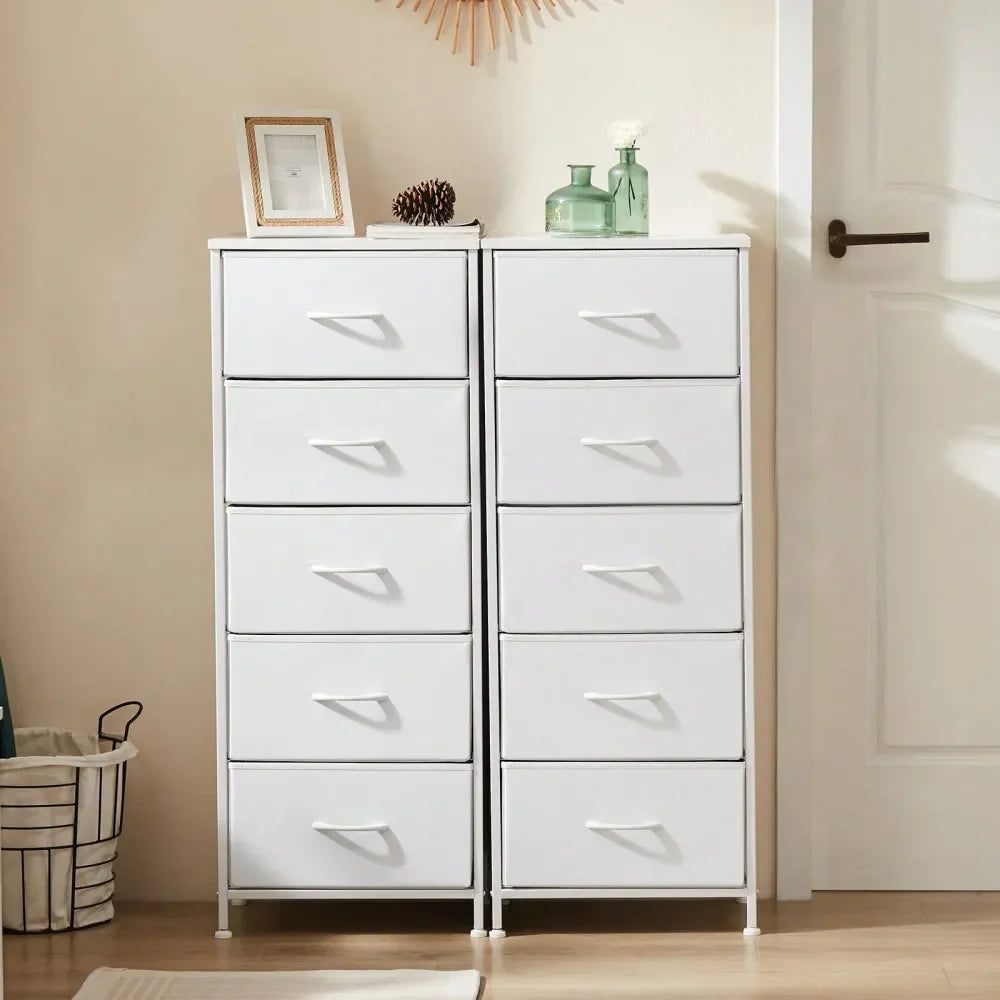 5 Drawer Fabric Dresser