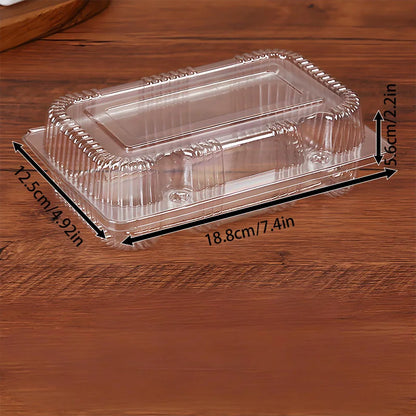 Transparent Plastic Packaging Boxes 50PCS