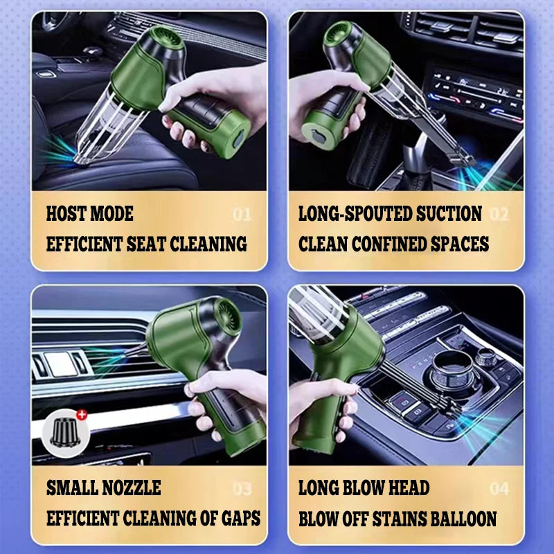 Car wireless vacuum cleaner