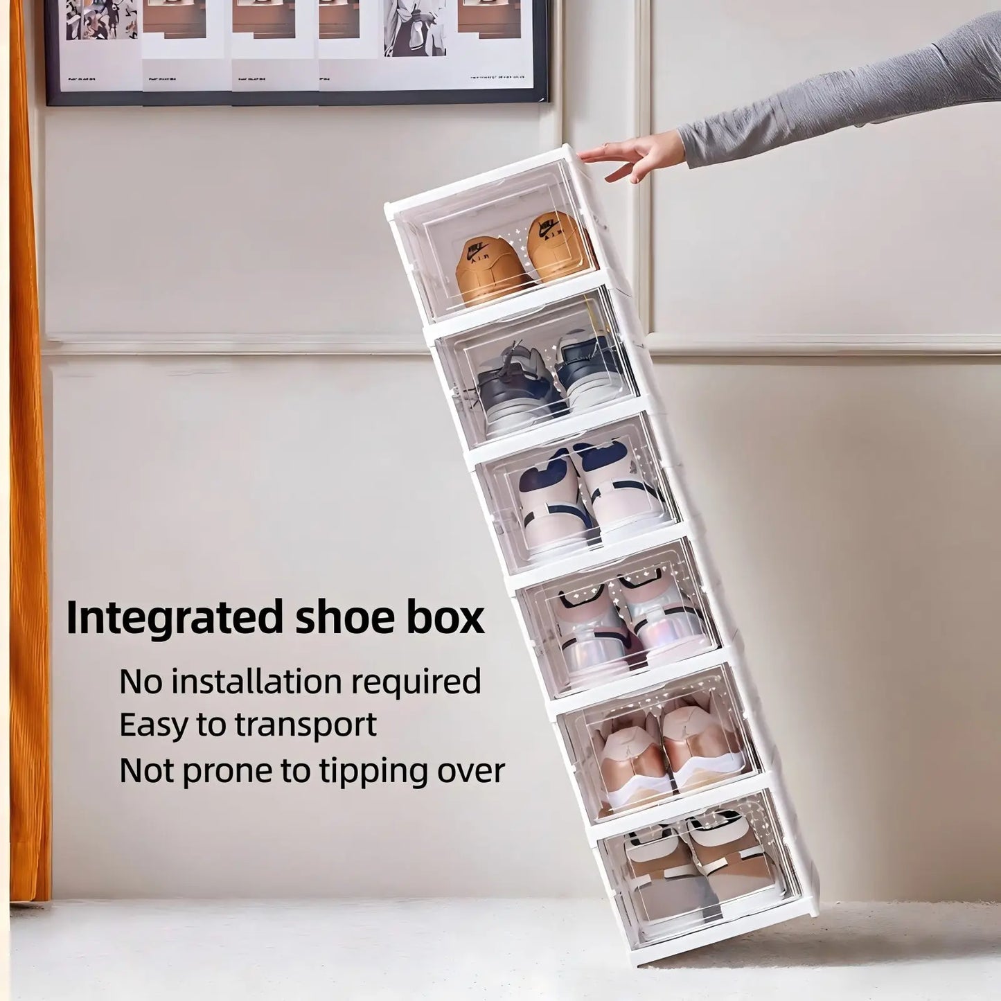 Foldable  Shoe Storage Organizer