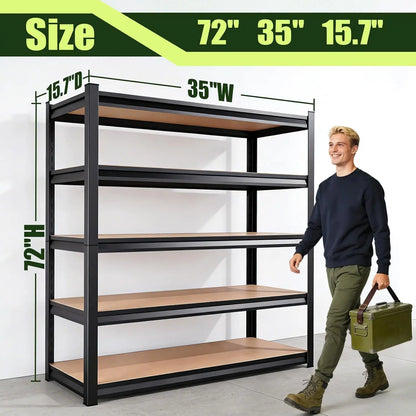 2000LBS Garage Shelving