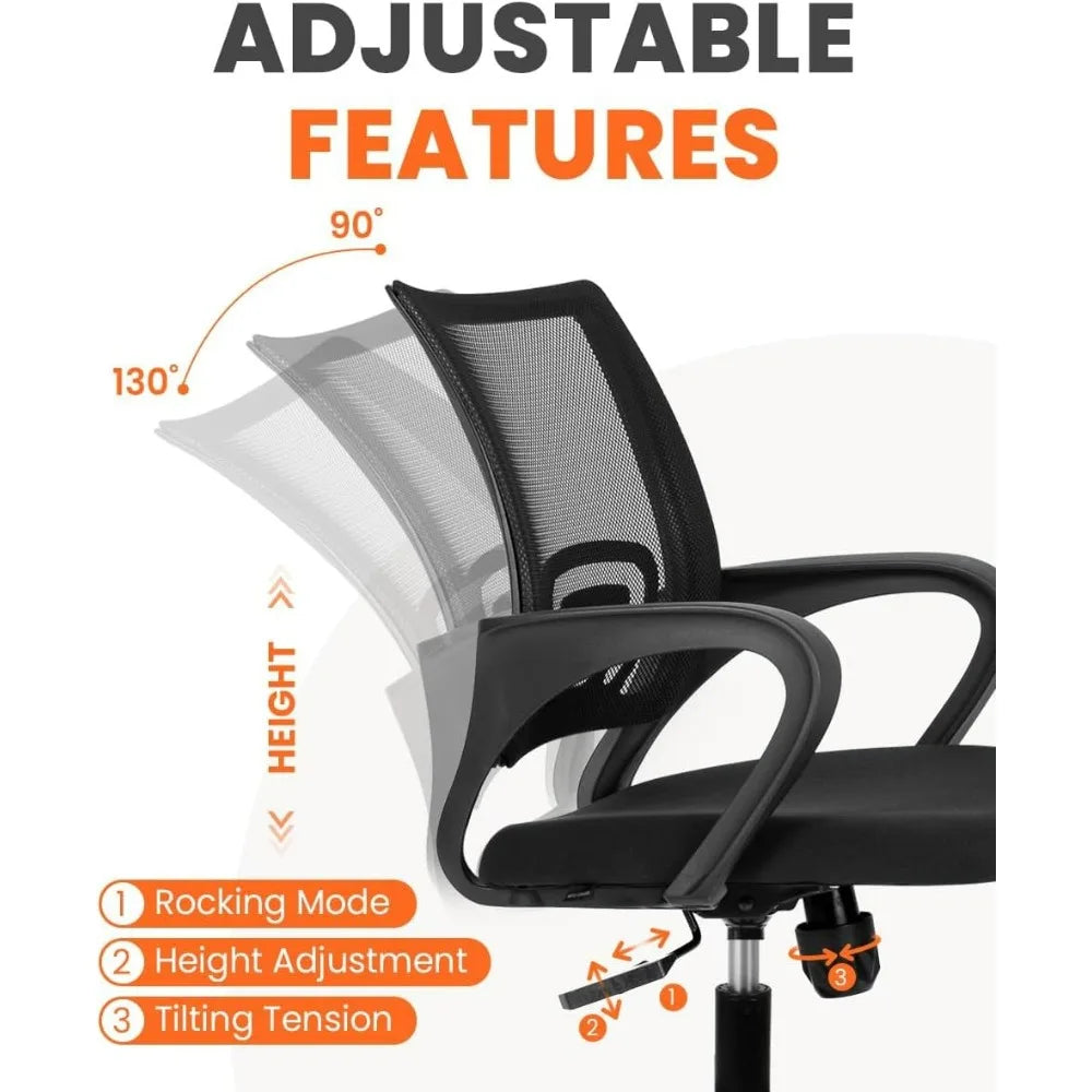 Black Mesh Gaming Office Chair
