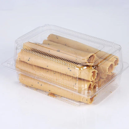 Transparent Plastic Packaging Boxes 50PCS