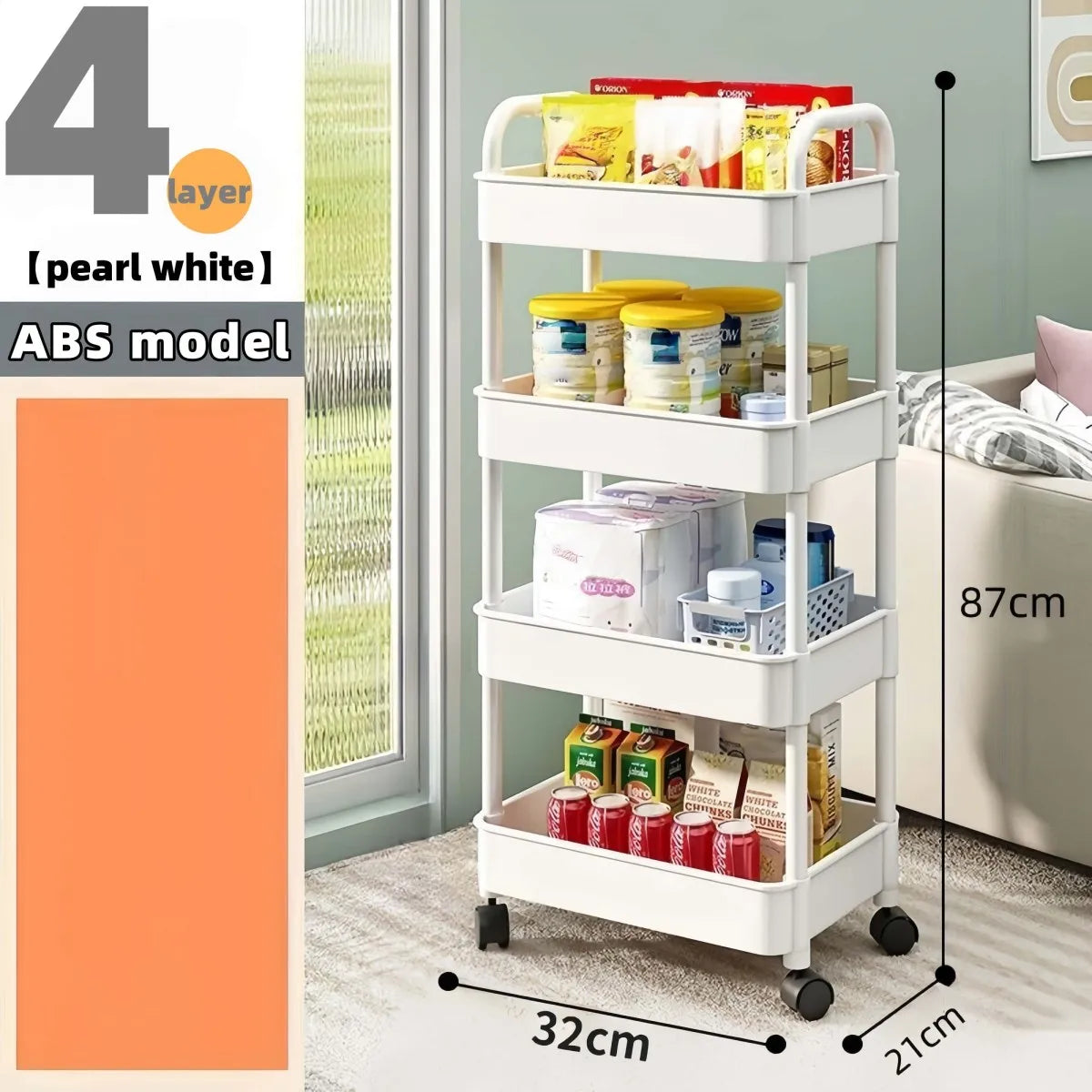 Heavy Duty Rolling Storage Cart