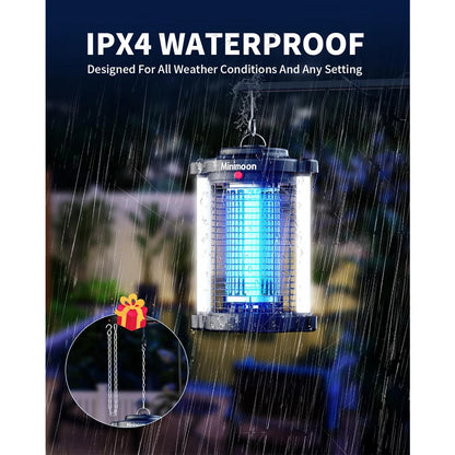 Outdoor Mosquito Zapper with Dual LED Light