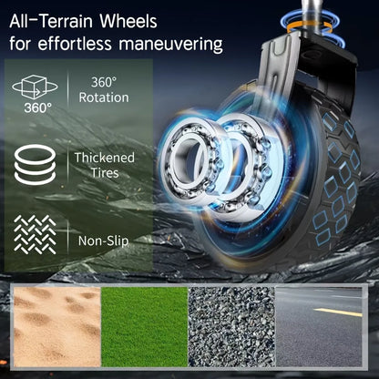 Heavy-Duty All-Terrain Folding Cart -