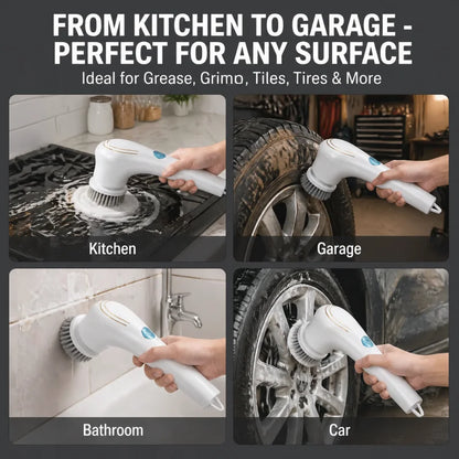 Effortless Electric Grease Scrubber
