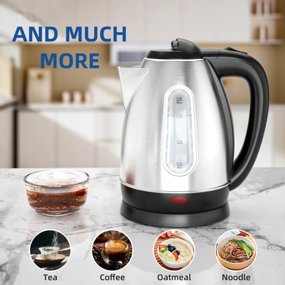 1.8L Stainless Steel Electric Kettle