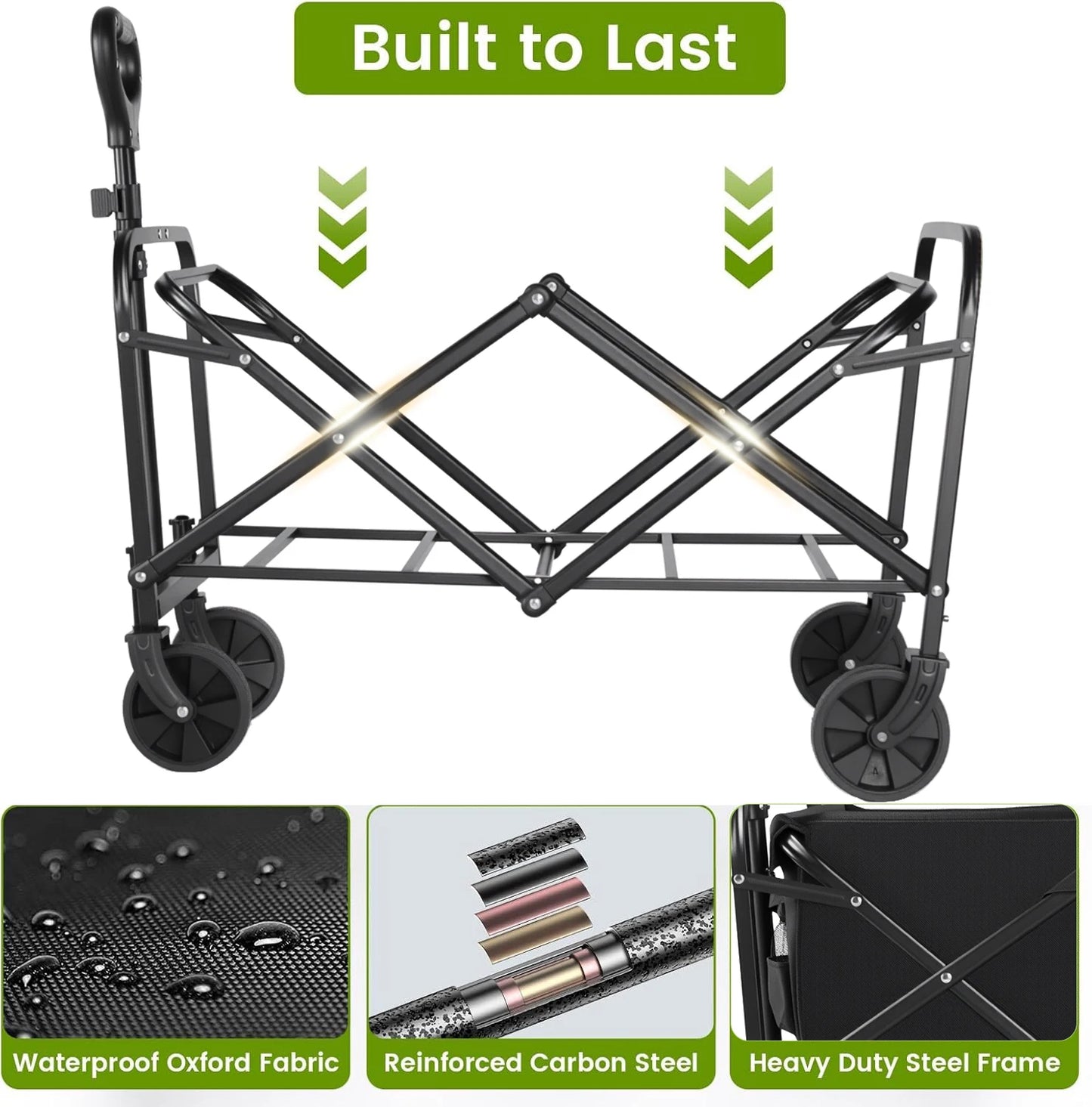 Portable Wagon for Groceries or Pets