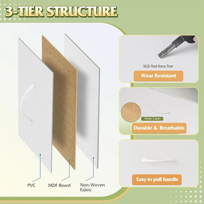 10-Drawer Fabric Dresser