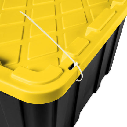 27 Gallon  Plastic Storage Tot 6 Pack