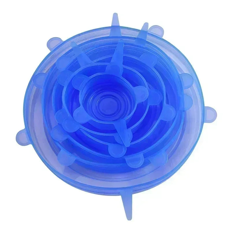 Elastic Silicone Covers for Food Storage