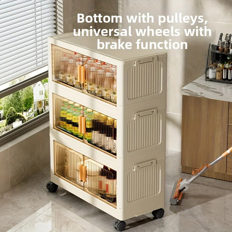 Foldable Cabinet - Plastic Storage Box