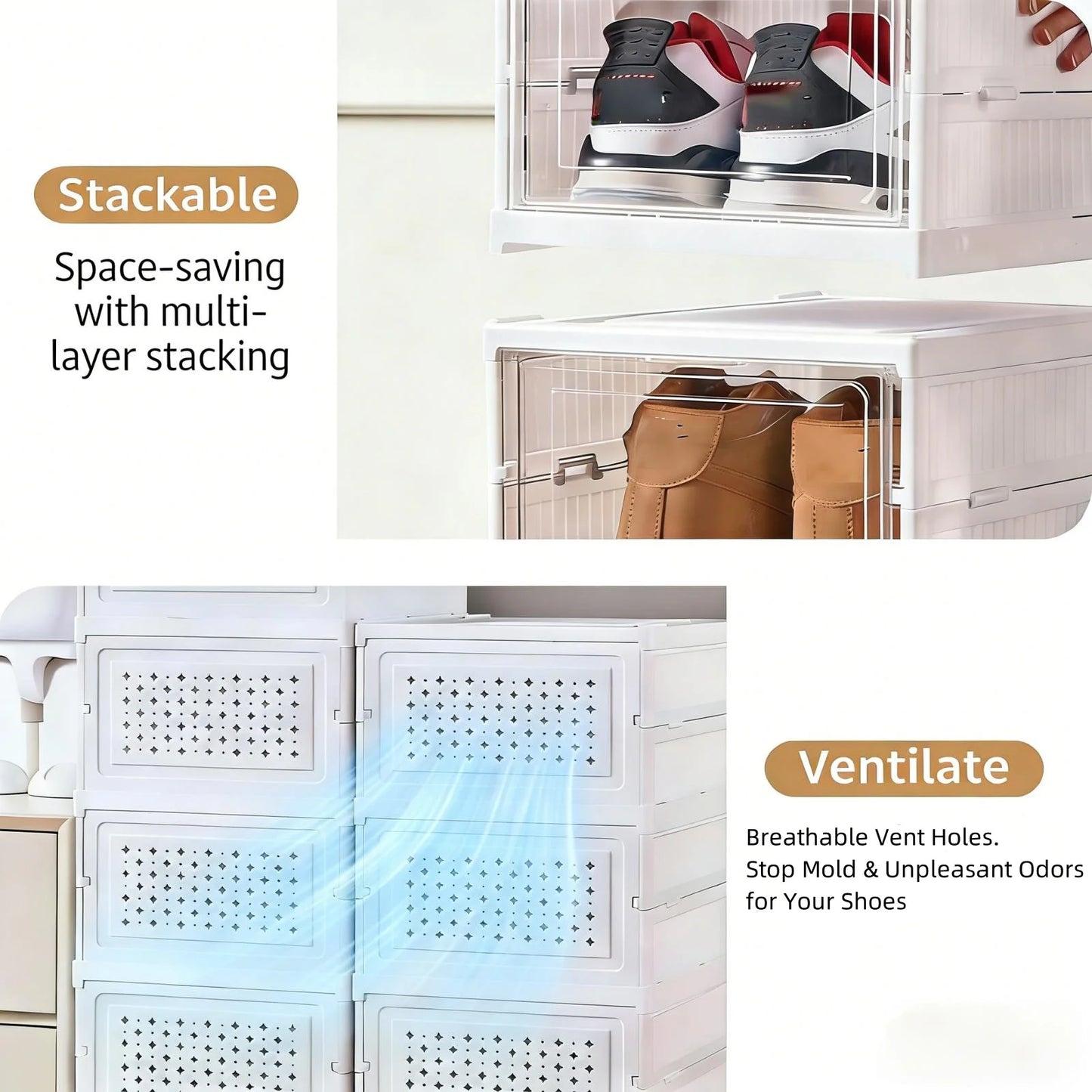 Foldable  Shoe Storage Organizer