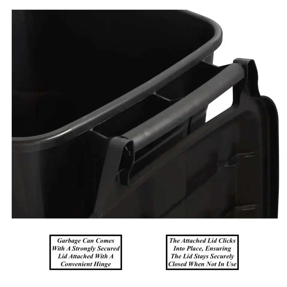 45 Gallon Heavy Duty Plastic Garbage Can